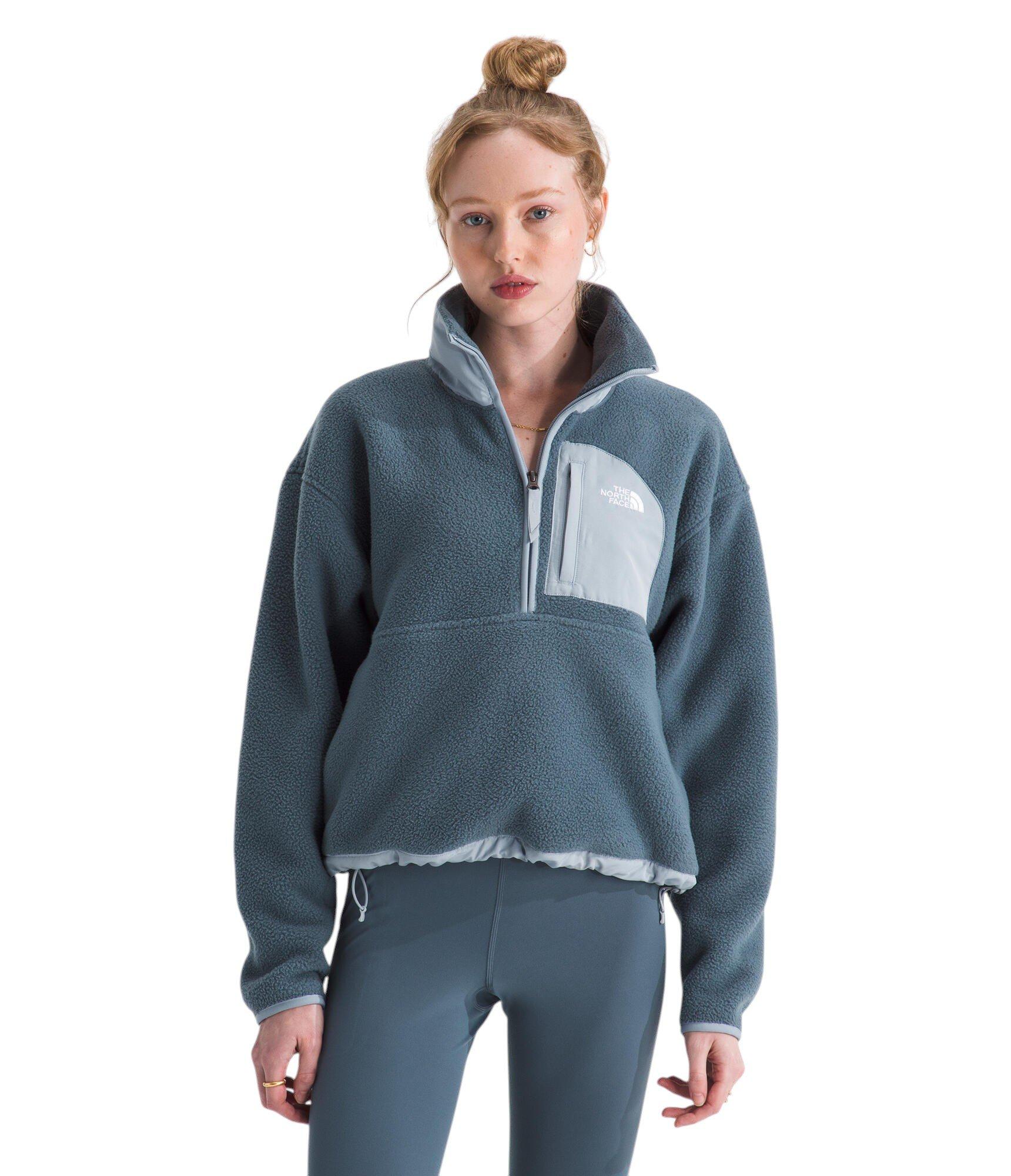 The North Face Women's Yumiori Off Peak 1/2 Zip Jacket - Grey - GREY